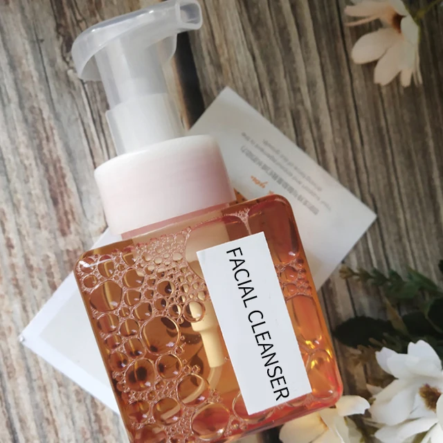 
Factory Price Foaming Facial Cleanser Makeup Remover Rose Cleansing Mousse Face Wash 