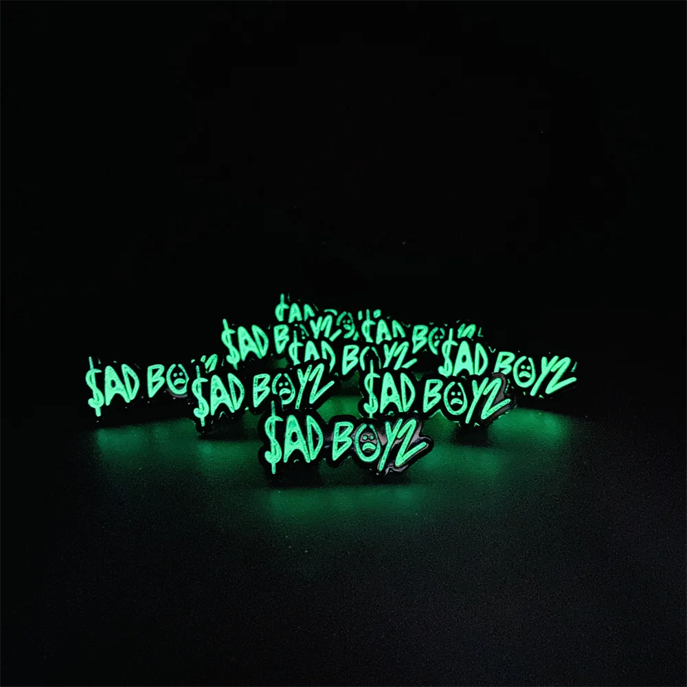 Custom Enamel Pin Collar Clothes Lapel Glow In Dark Nature Logo TRAKAS HDSOM Metal Hard Enamel Lapel Pin Custom Bulk Pin For Cap