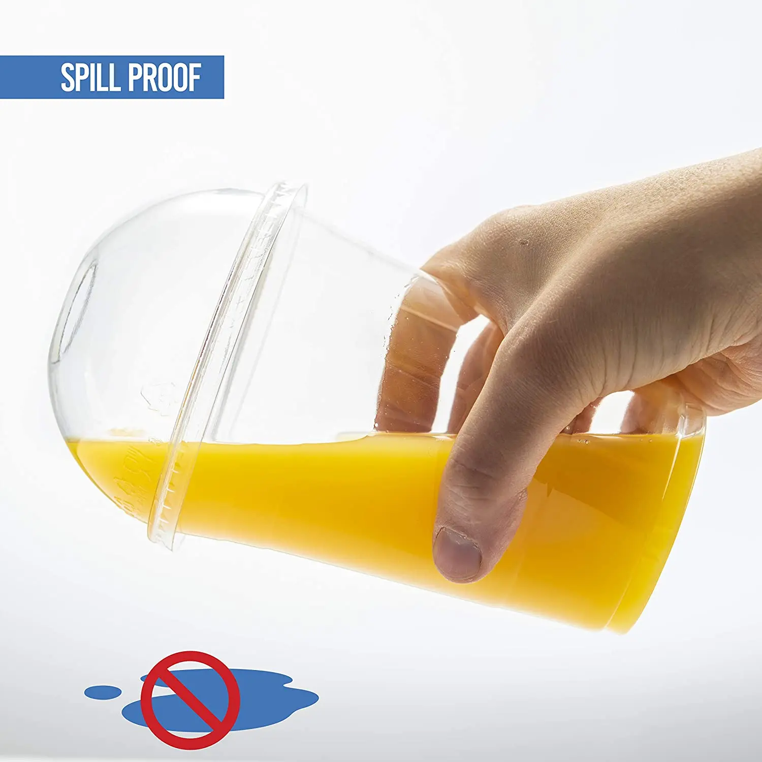 High Quality Mass Customization Wholesale Transparent PET Disposable Plastic Cups With Lids For Cold Drink Juice Drink Cups Can