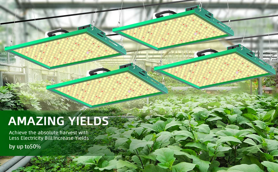 Grow Light for Indoor Plants Growing Lamp  LEDs UV IR Red Blue Full Spectrum Plant Lights for Hydroponics Greenhouse