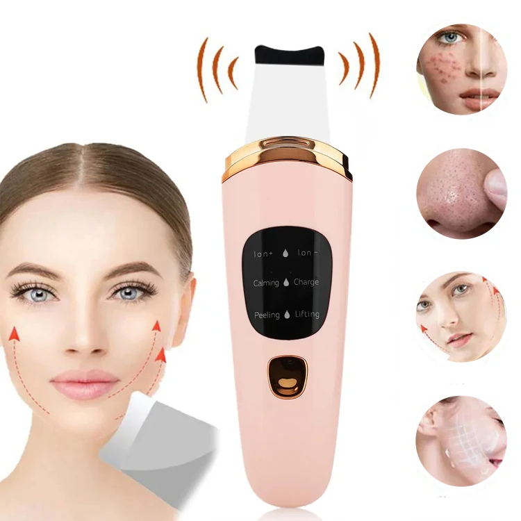 High Frequency Skin Scrubber Deep Face Cleaning Machine Peeling Facial Skin Care Pore Cleaner Face Skin Scrubber Lift Machine