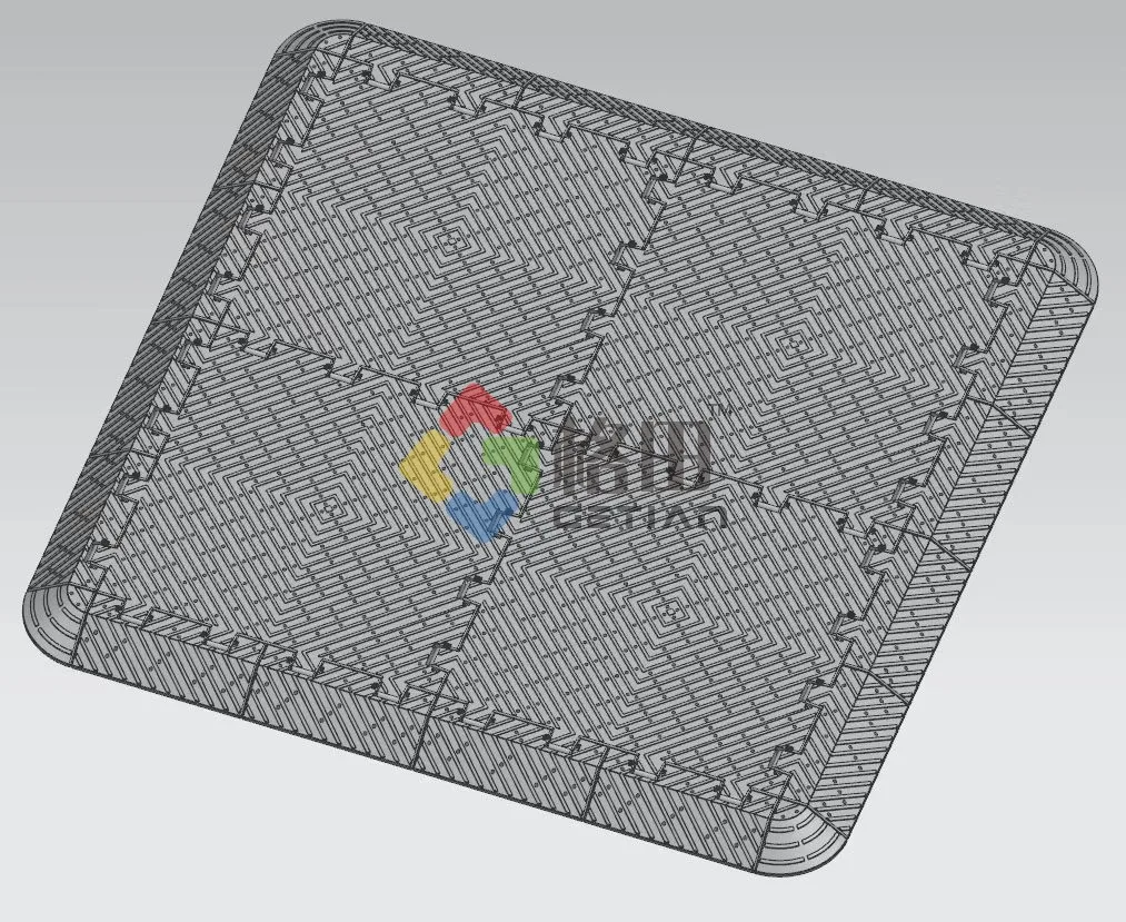 High Bearing Capacity temporary road surface,heavy duty truck temporary road mats