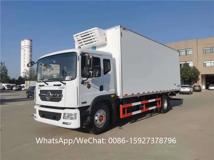 
10 ton thermoking cooling van refrigerator box truck for sale 