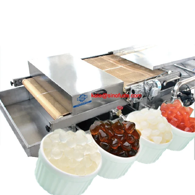 high quality CBZ200 full automatic popping boba making machine /agar Crystal Boba  pearl juice balls production line for boba tea Beverage