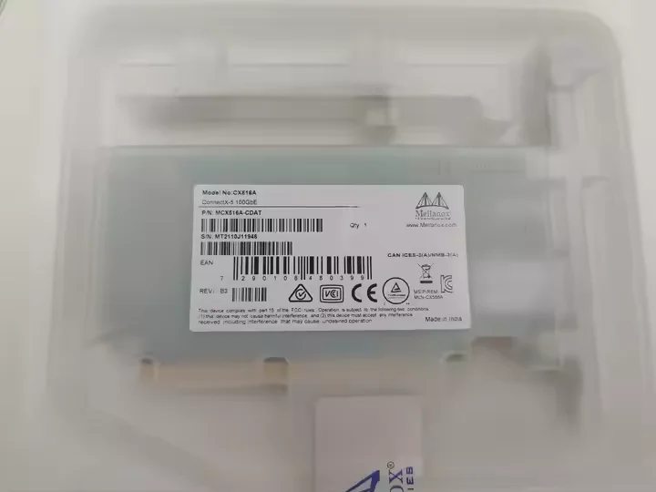 Brand New Mellonex MCX512A-ACAT 25GbE dual-port QSFP28 PCIe Gen 3.0 x16 tall bracket