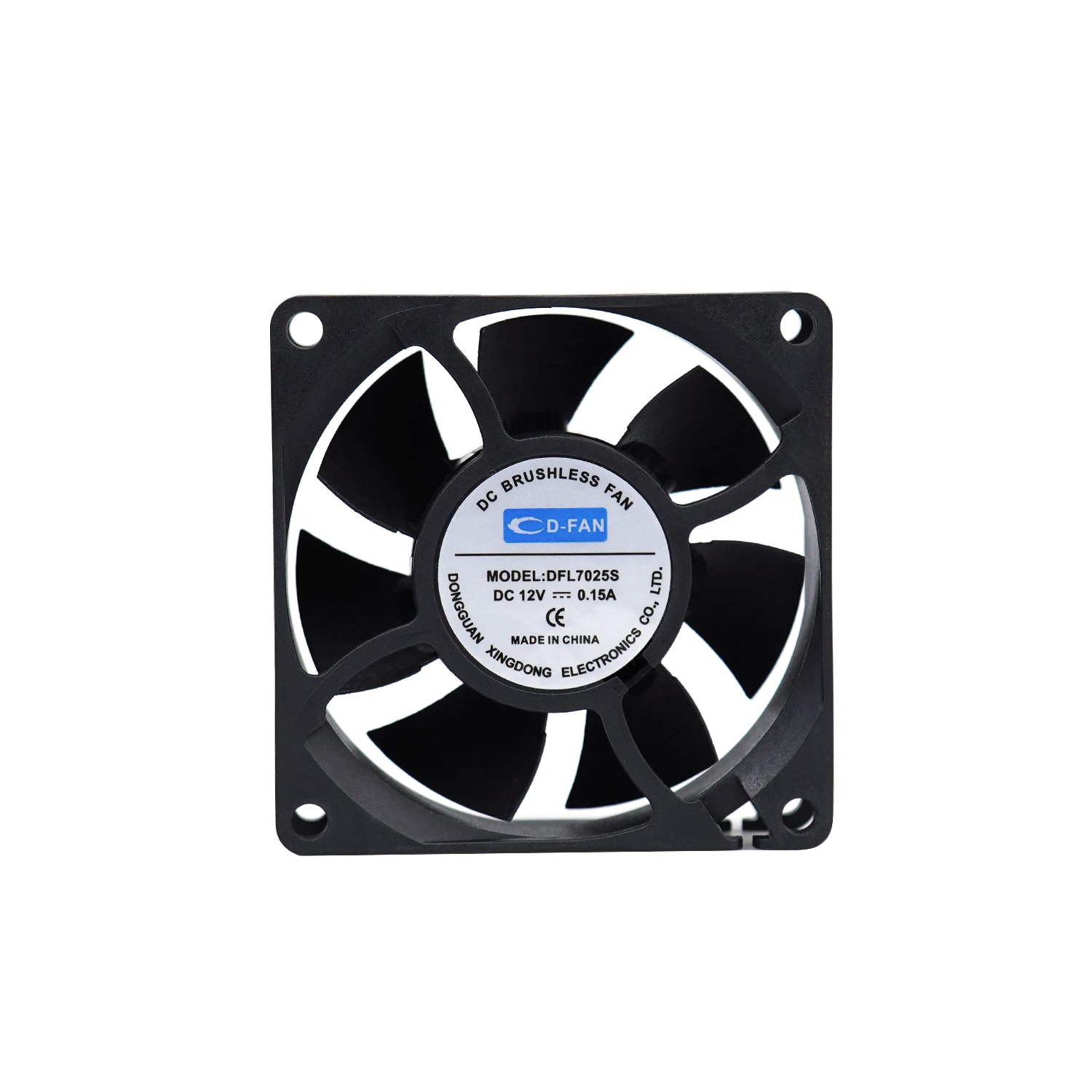 Industrial brushless fan 70mm 12v 24v ventilador cooler 7025 dc cooling fan