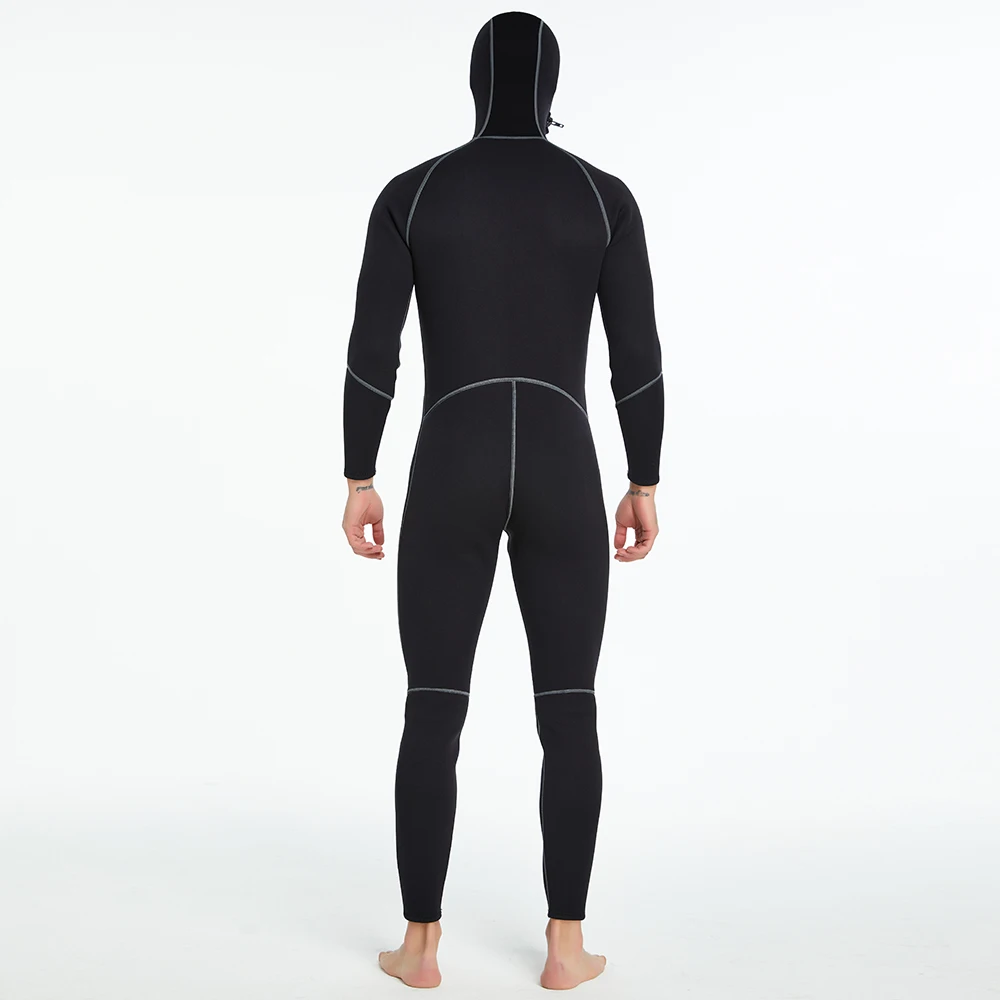 SBART Spearfishing Suit Swimming Surfing Clothing Neoprene Zipper Wetsuit High Quality Long Sleeve for Kayak 1.5mm Adults