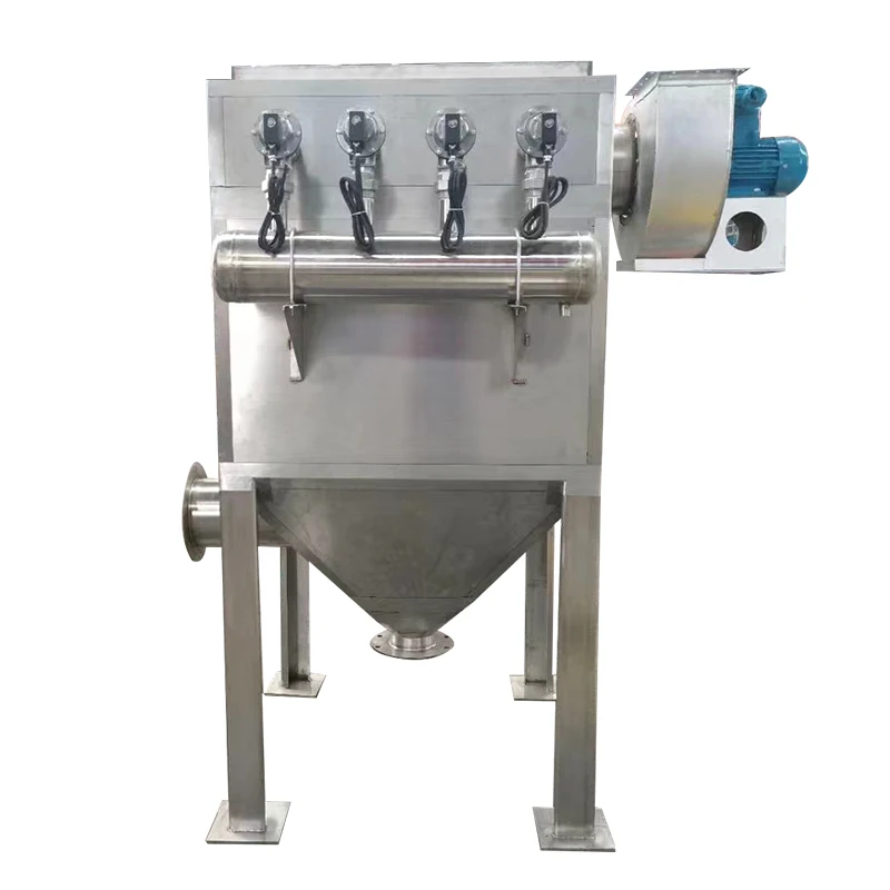 Stainless steel dust collector for food factories and chemical plants