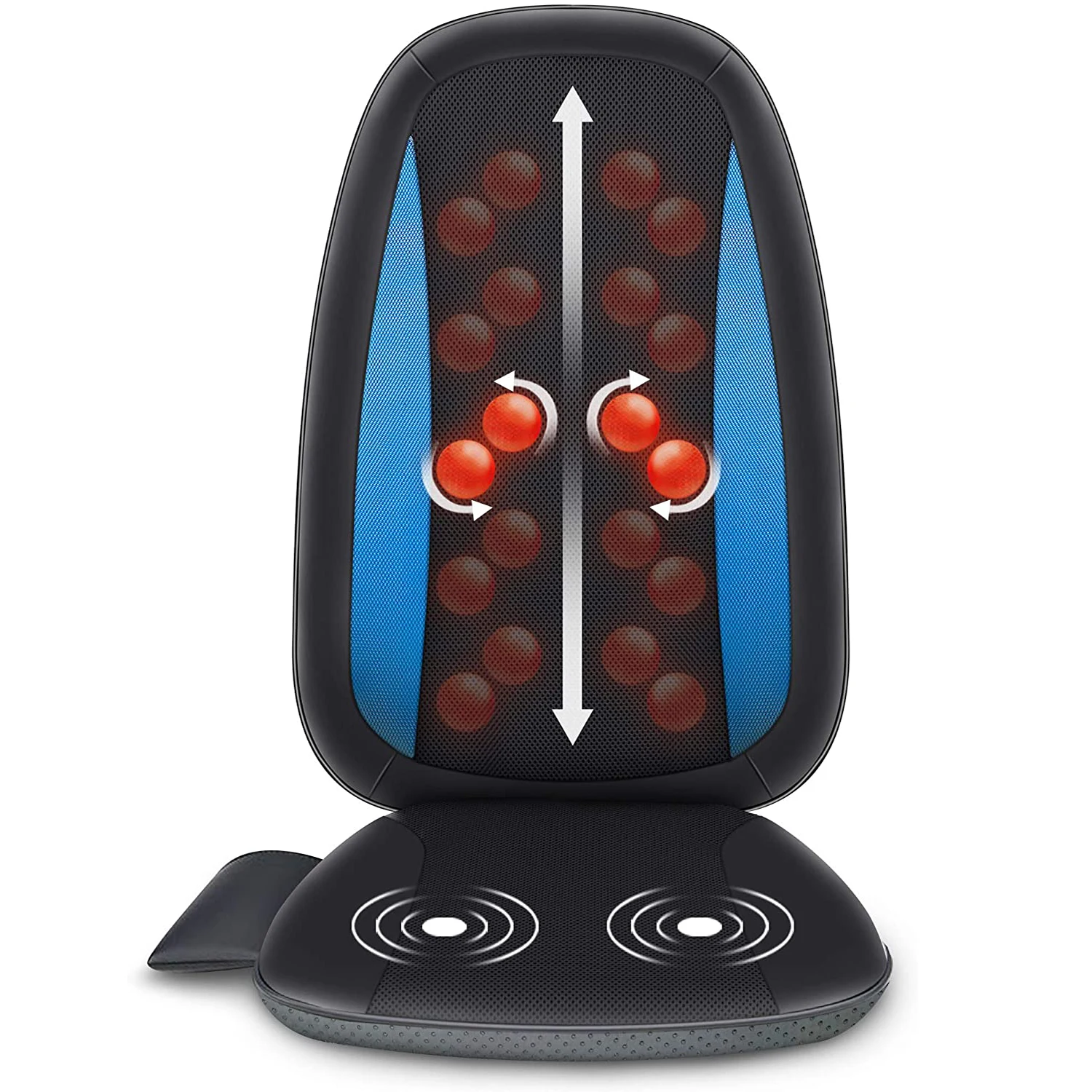 
Latest new 4 massage balls shiatsu massage cushion with heating hot sale popular style 