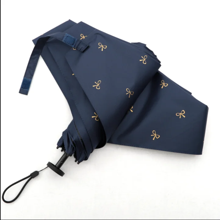 Fine Ocean World lightest Colorful 5 Ribs Carbon Fiber Glass Customized Travel Rain Umbrella