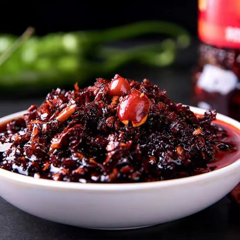 Wholesale China Hot Products 210g Laoganma Mushroom Oil Chili Hot Pot Sauce Healthy Instant Food