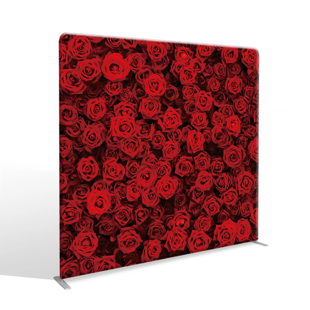 Double Sided Photo Booth Fabric Tension Professional Photography Frame Potable Backdrop For Booth Wall Event Stand