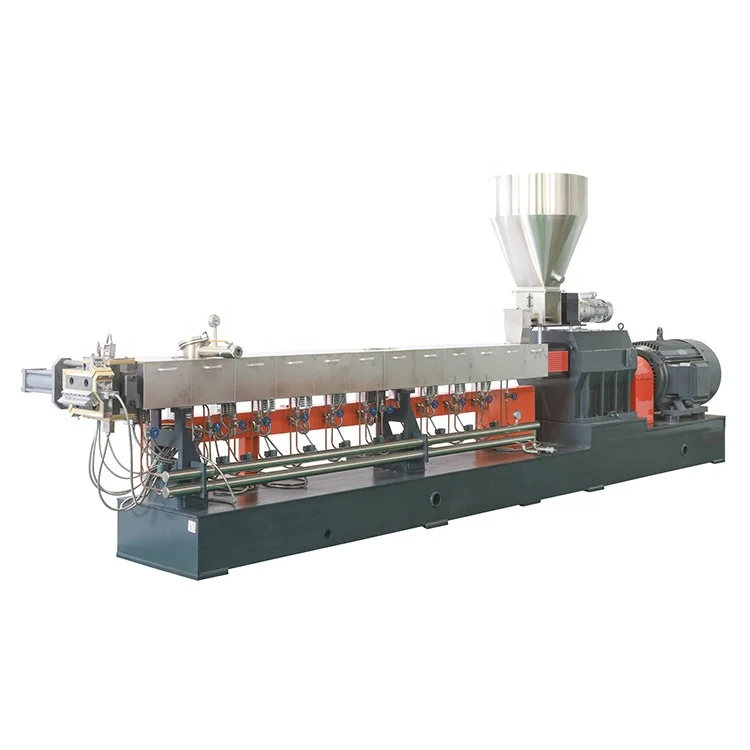 Factory Price Plastic Recycling Pellets Extruder Machine Twin Screw Granulator PVC Granules Cutting Production Line
