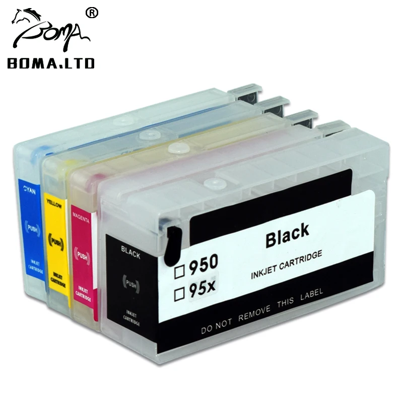 4 color 950XL 951XL Refill ink cartridge For HP OfficeJet Pro 8610 8620 8630 8640 8660 8100 8600 inkjet printer for hp 950 951