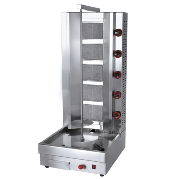 5 Burners Middle East Grill Gas Shawarma Gas Kebab Machine