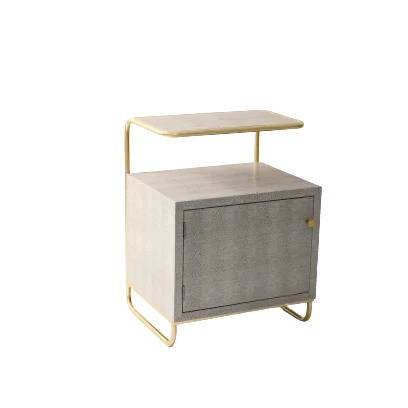 Фабрика Golden Arts, домашняя мебель для спальни, современная модная прикроватная тумбочка из искусственной кожи с рисунком шара, ночная тумбочка для хранения