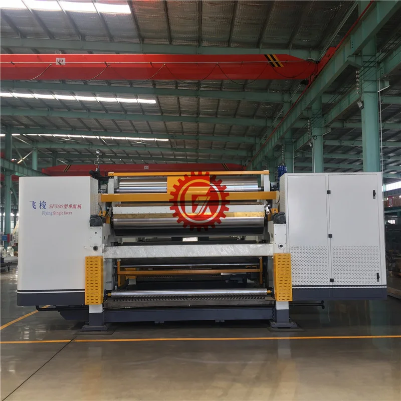 350m per minute cassette type corrugated making single facer machinery