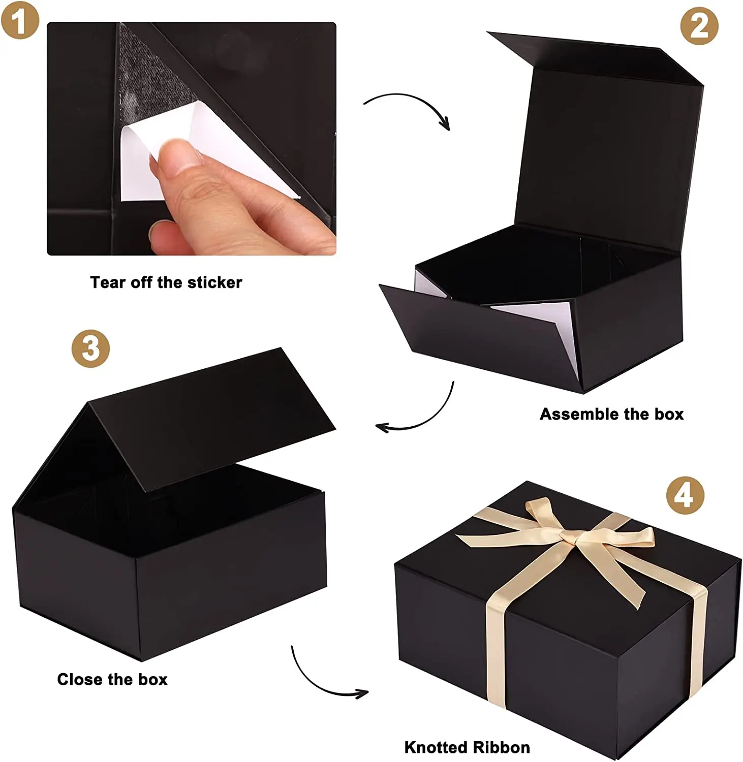 Custom Logo Luxury folding cardboard gift Box packaging for clothes Collapsible Magnetic Foldable Gift Box