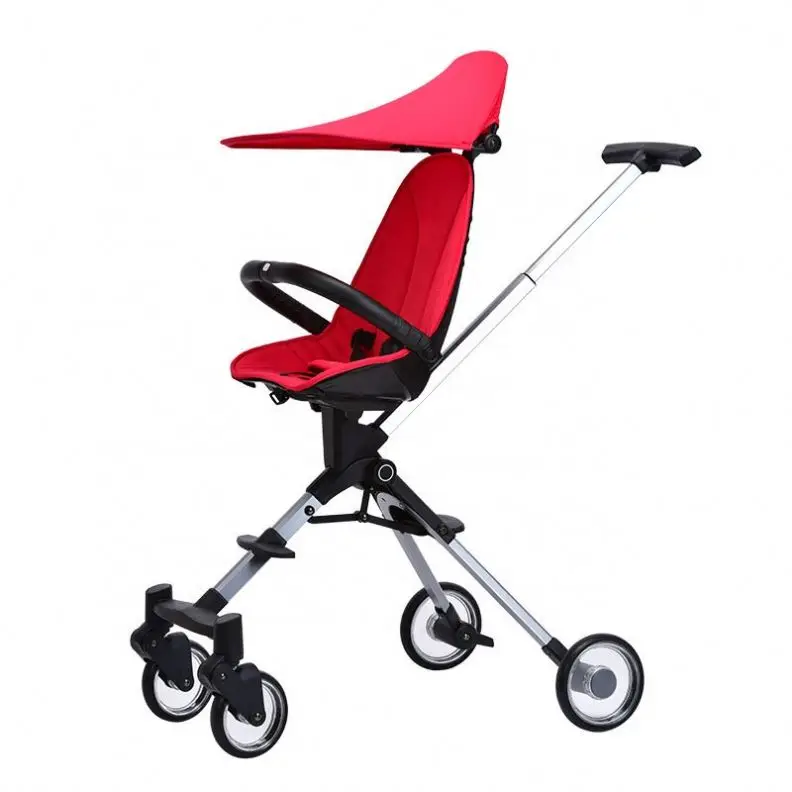 Best selling high landscape walking baby stroller artifact folding small size lightweight aluminum alloy stroller