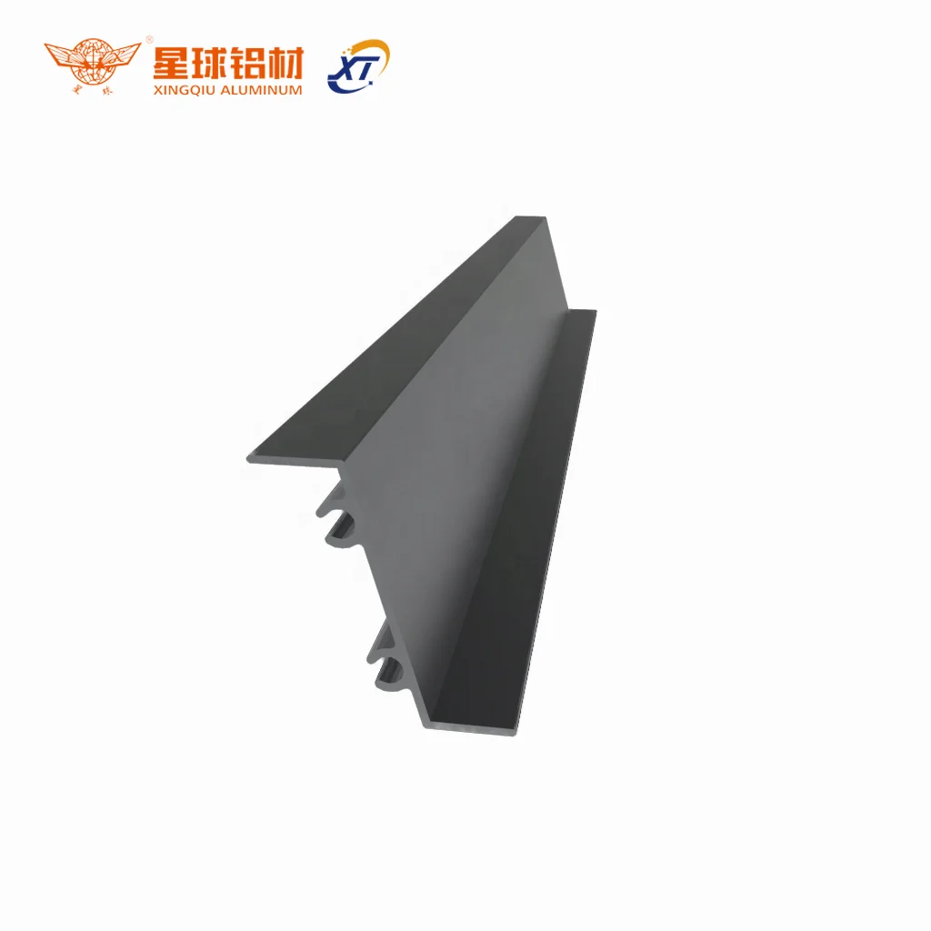 China Factory Customized Aluminum Extrusion Inverted Z Shape Louver Blades Storm Proof Horizontal 6063 Aluminum Slats of Shutter