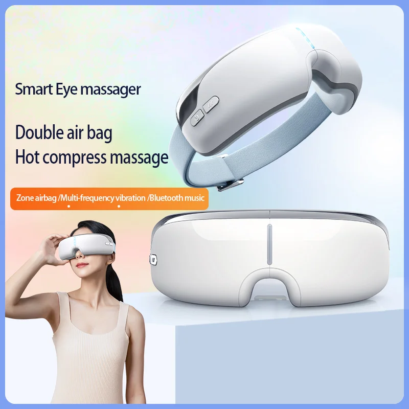3D Airbag Wireless Eye Massager Relieves Eye Fatigue for Electronic Music Fans Eye Beauty Care Massager