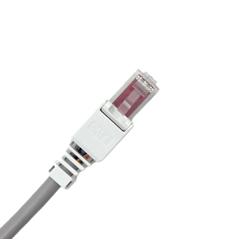 Cat6 позолоченный 8P8C Toolless RJ45 разъем Модульный