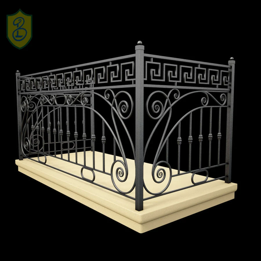 Top-selling modern rod iron balcony railings designs