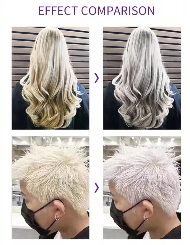 Beaver Wholesale Salon Professional  Color Repairing Silver Infuse Color Shine Shampoo and Conditioner 200ml