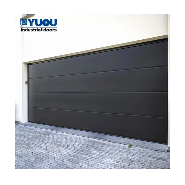 wholesale custom contemporary villa steel sectional garage door