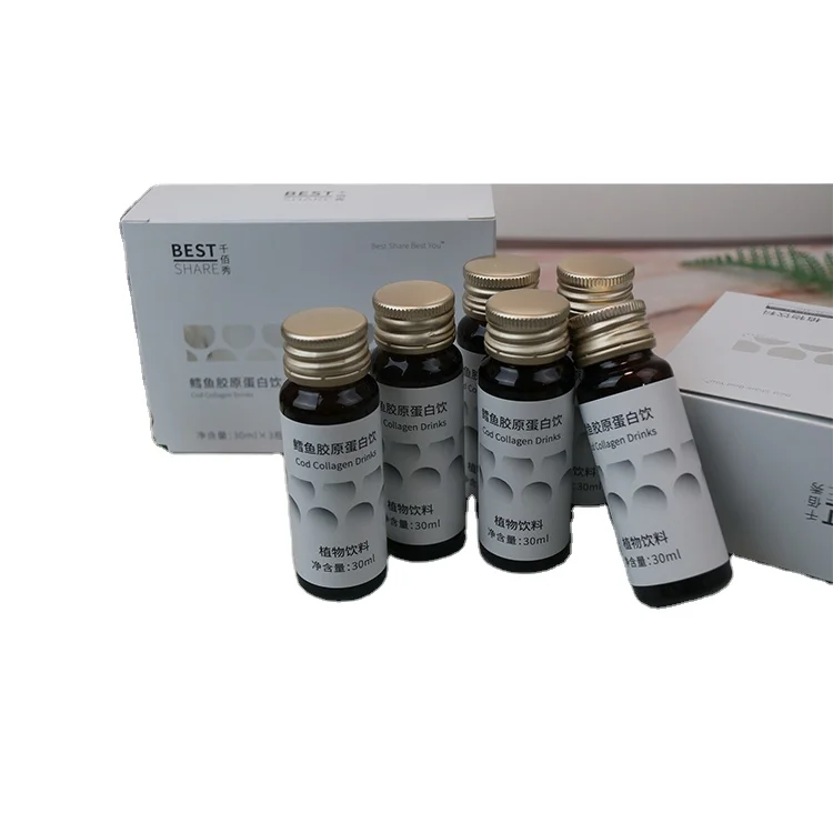 
GMP Beauty Oral Drink for Women Healthcare Supplement Oral Liquid Cod Collagen Peptide Drink Fruit Flavour Plant Beverage 