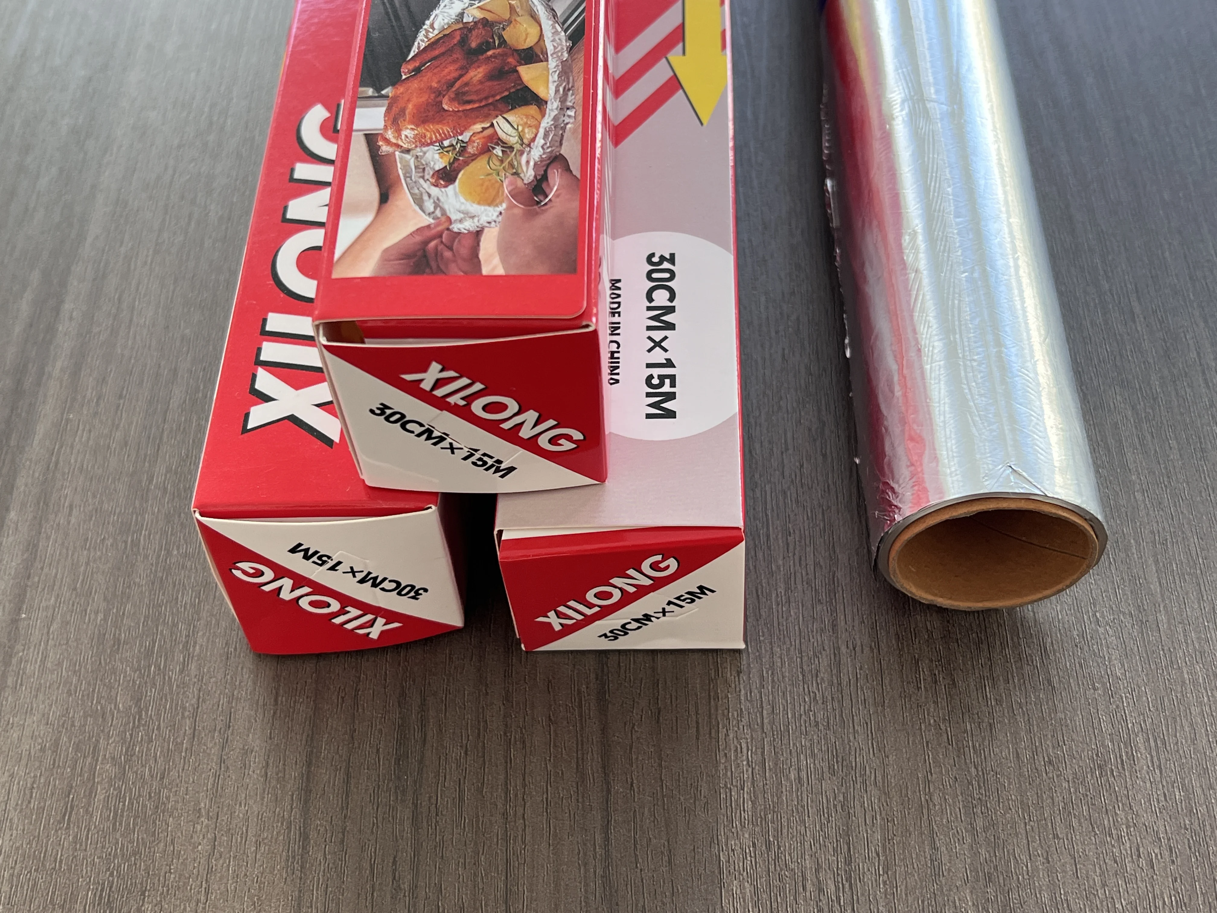 food packaging material aluminum foil volume