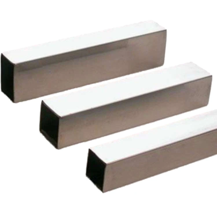 rectangular inoxidable 304 316 stainless steel square pipe tube