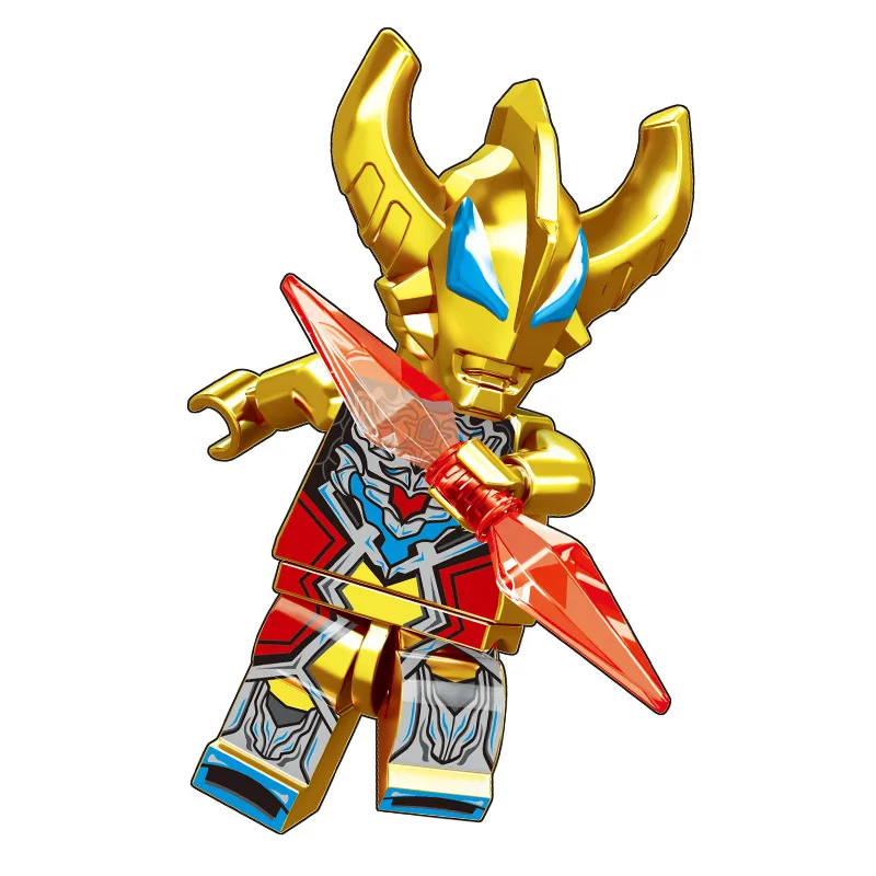 American Comics Movie Super Hero Character Man Figures Gift Boy Building Blocks Children Educational Anime Kids Toys