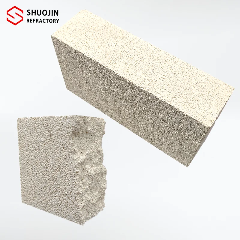 Lightweight Low-Bulk Density Insulation Bricks for High-Temperature Kiln Refractory Liner