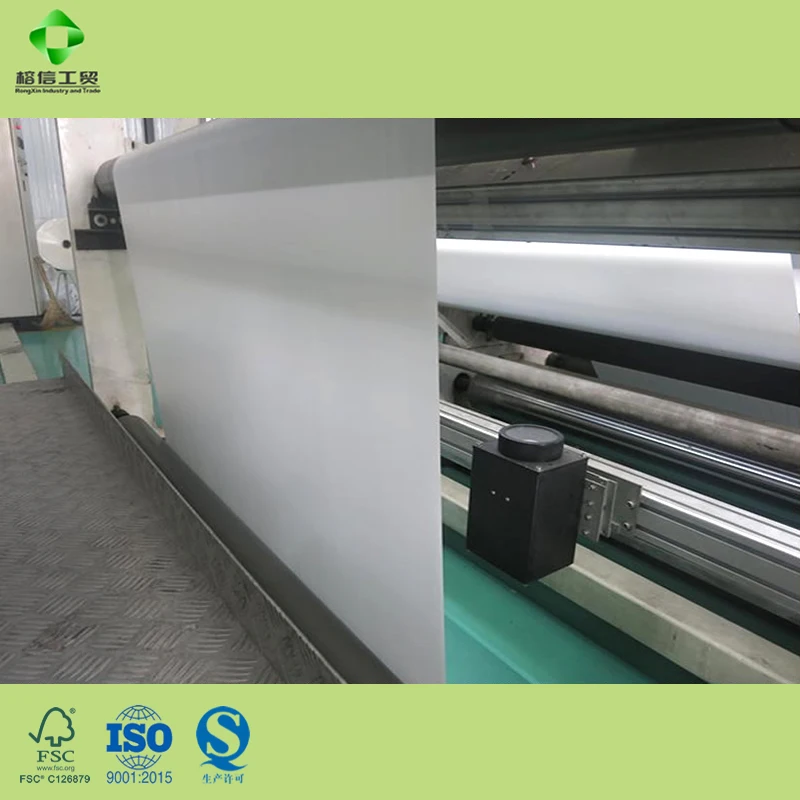 
PE coated paper for disposable take away chicken box cake box paper in jumbo roll 