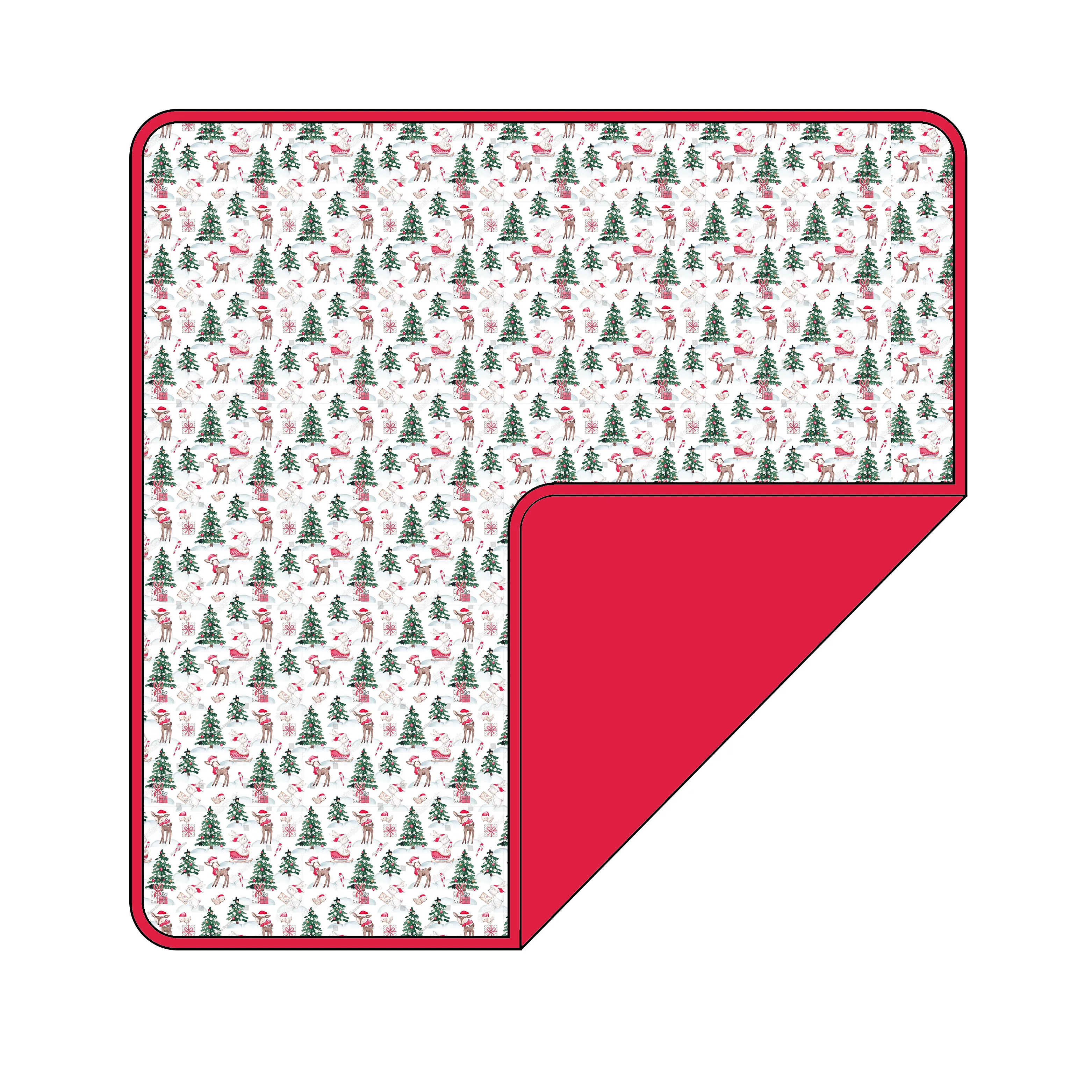 Популярные весенние Рождественские елки с рисунком 95% бамбука 5% спандекс быстросохнущие детские комбинезоны на молнии