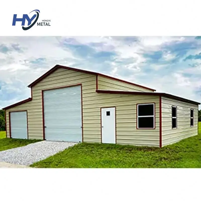 Prefabricated modern cheap agricultural sheep cattle metal frame shed steel structure cow shed farm building