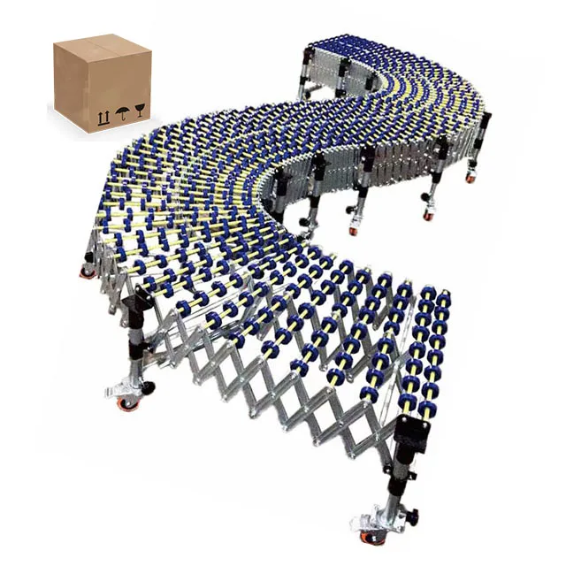 Factory Directly Supply Affordable Telescopic Automotive Skate Wheel Roller Conveyor