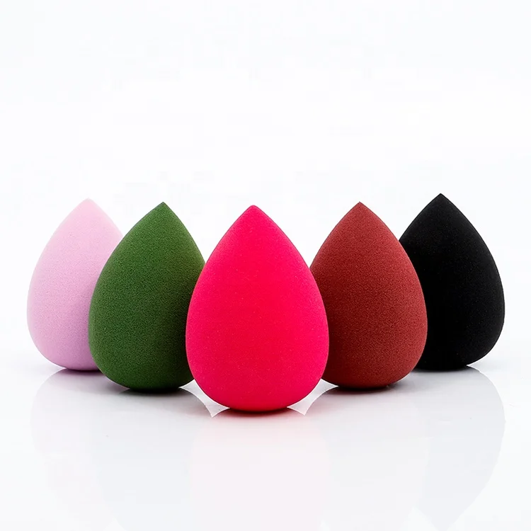 Lalasis natural foundation makeup sponge wholesale teardrop private label beauty sponge