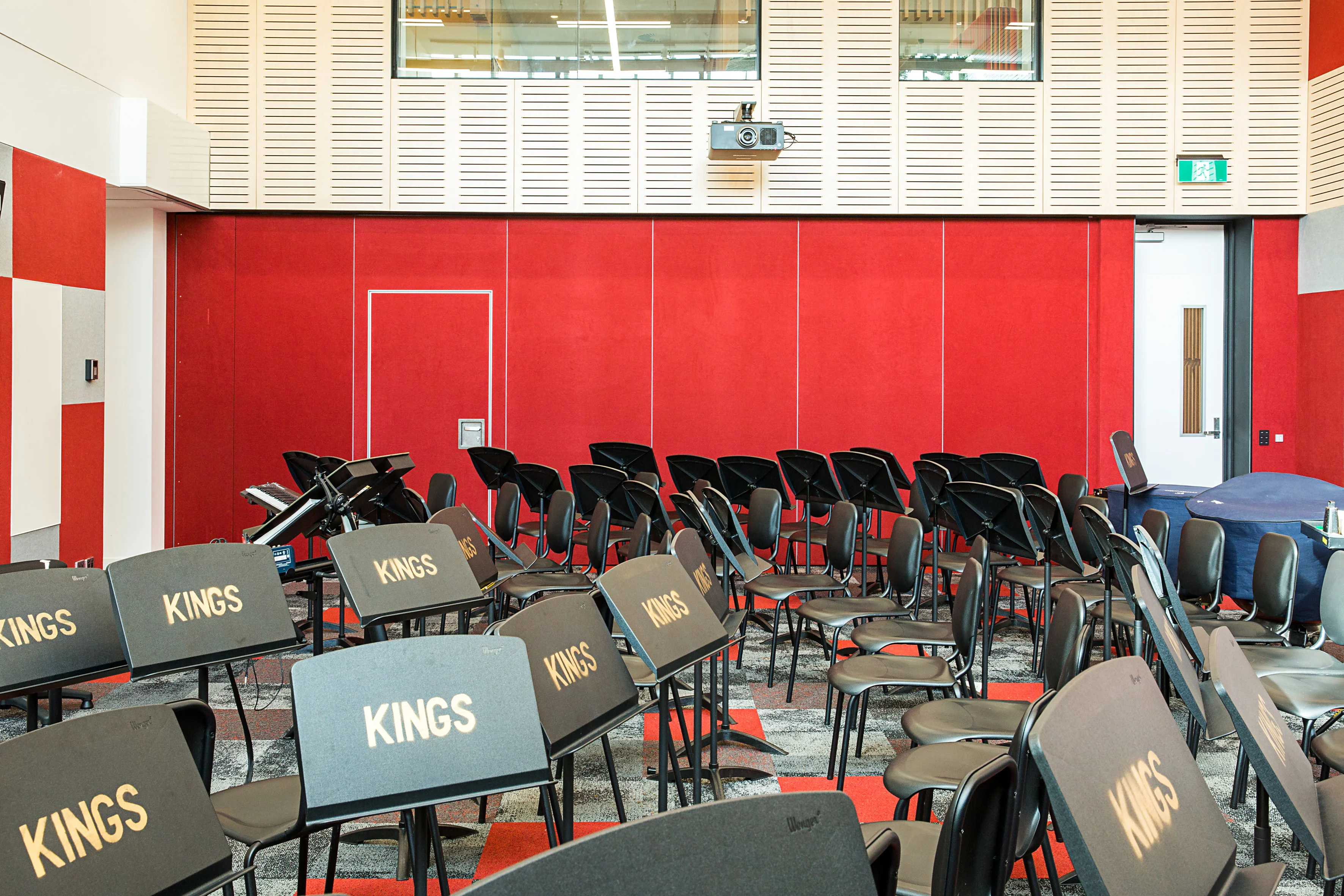 65mm fabric with sponge finishes stainless steel wooden folding partition wall aluminium sliding door profiles