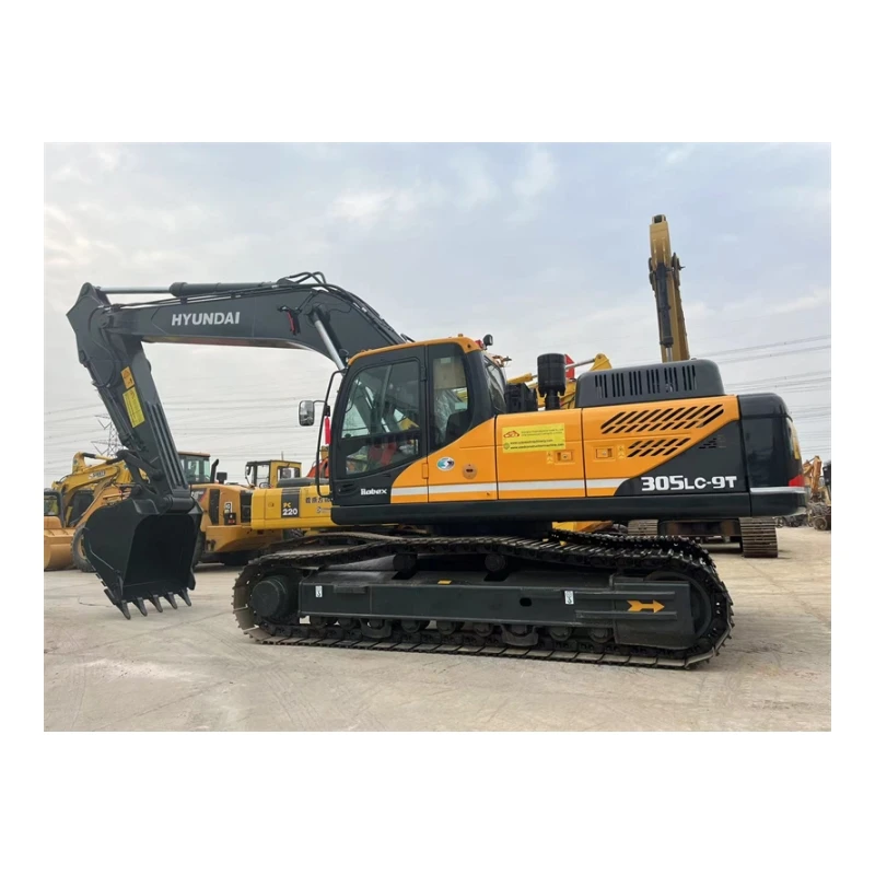 Excellent Condition Hyundai R305LC-9T L Mid-Size 30 ton Used Hyundai Hydraulic crawler Excavator