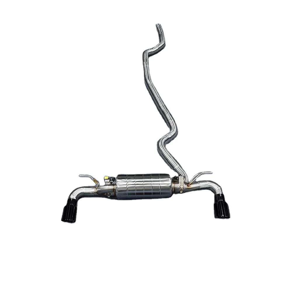 FUDKLi для BMW 1 серии 116 118 120 125 выхлопных труб catback выпускной наконечник valvetronic выхлопной глушитель