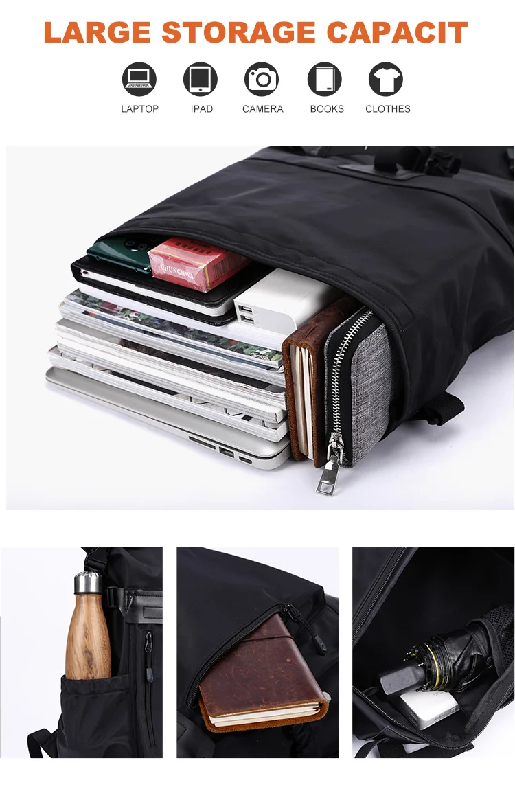 New Design Factory Wholesale Fashion Custom Waterproof College High School Laptop Outdoor Travel  Backpack