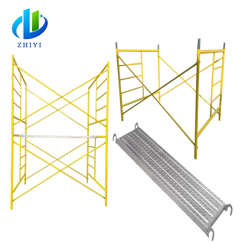 wholesale construction professional scaffolding system 2 steel planks platform boards coupler