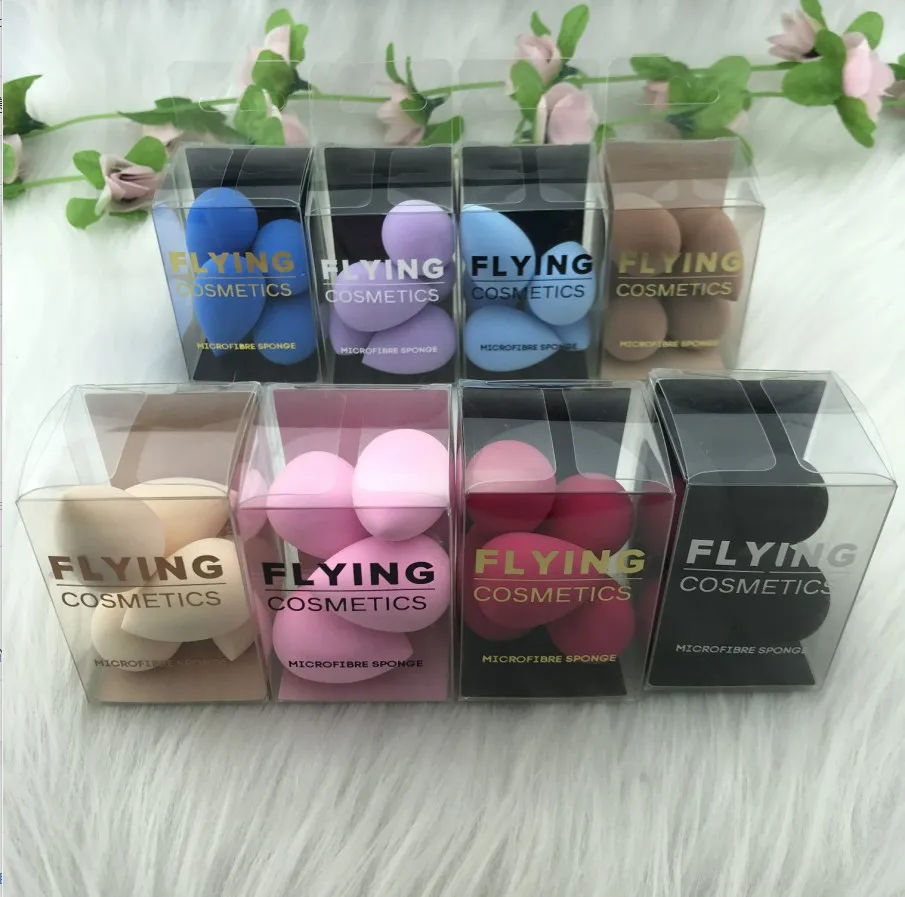 wholesale Latex free super soft beauty sponge cosmetic blender puff face foundation small mini make up makeup sponge