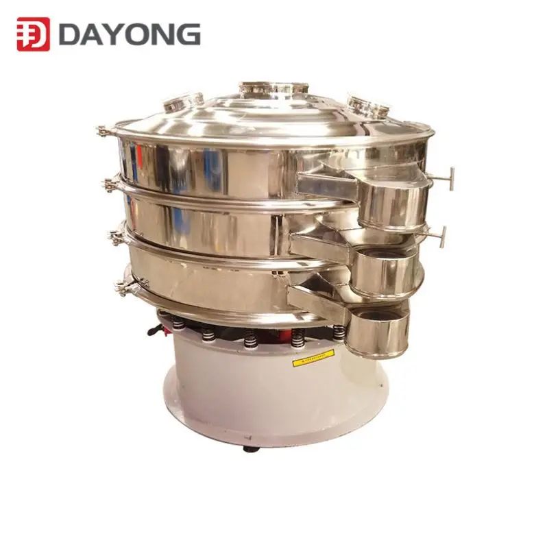 high precision spices ultrasound vibrating sieve for calcium carbonate