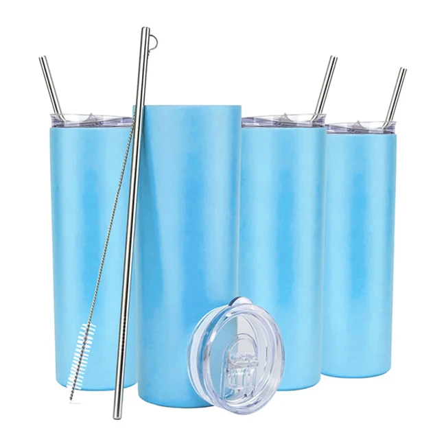 
Customized Stainless Steel Water Bottle Vacuum Tumbler With Lid And Straw 
