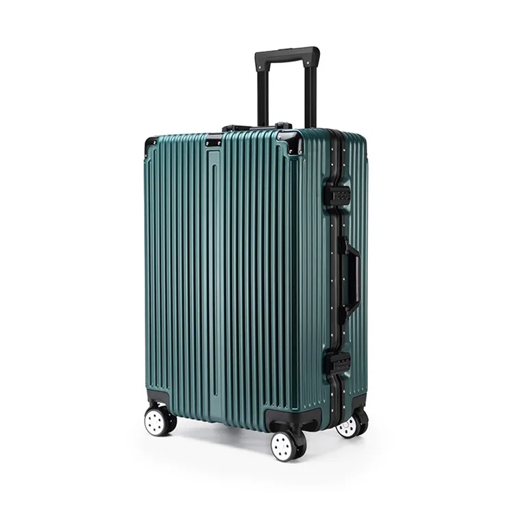 
Wholesale Multicolor ABS Travel Luggage Bags Cases With Aluminum Frame Waterproof Luggage 