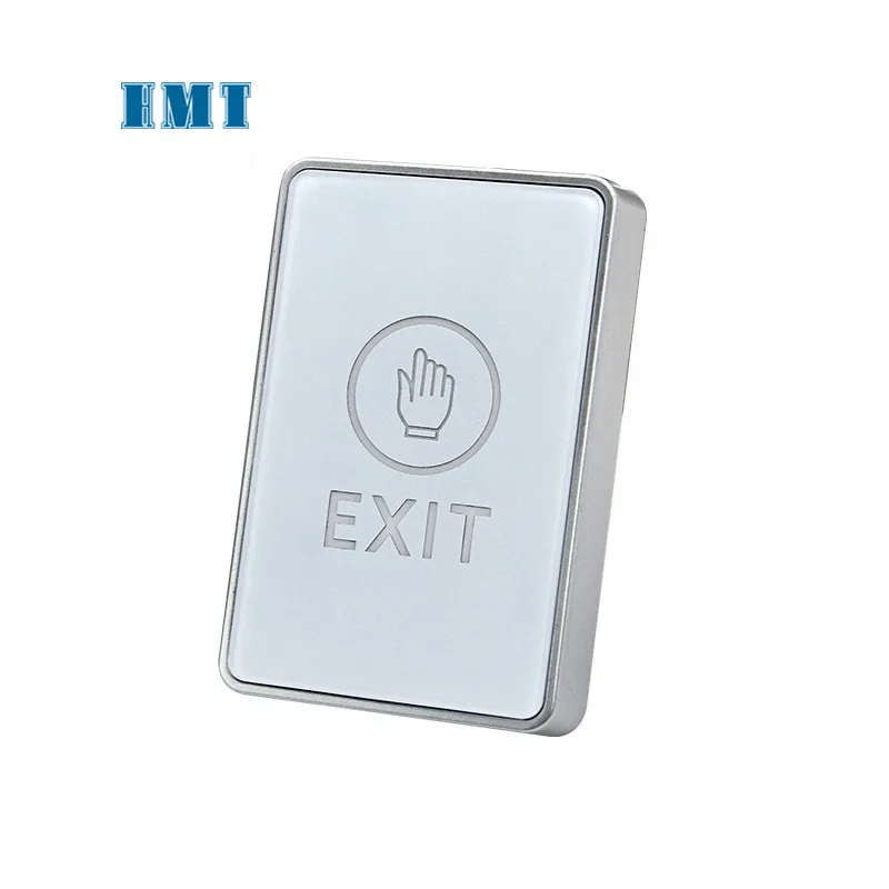 12V Plastic touch screen door release push Exit button for access control system