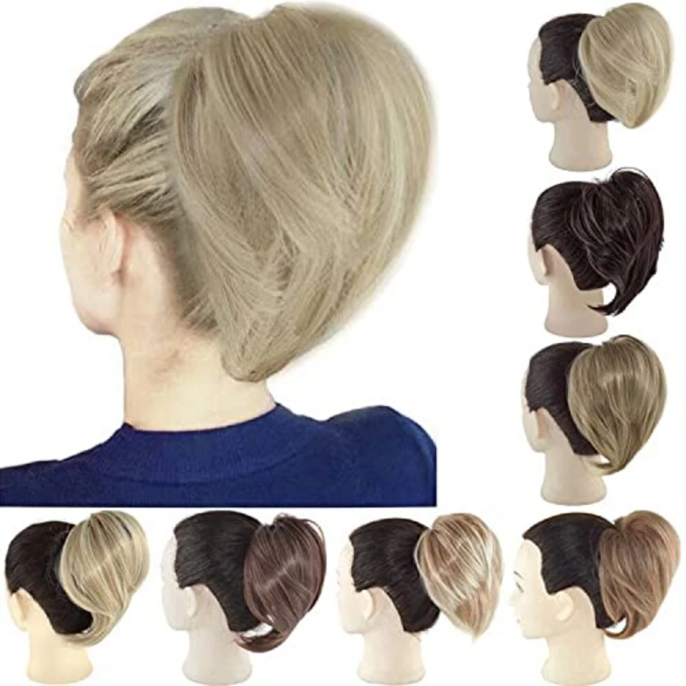 Synthetic Hair Pieces Ponytail Little Pony Tail Clip In Extensions Hairband